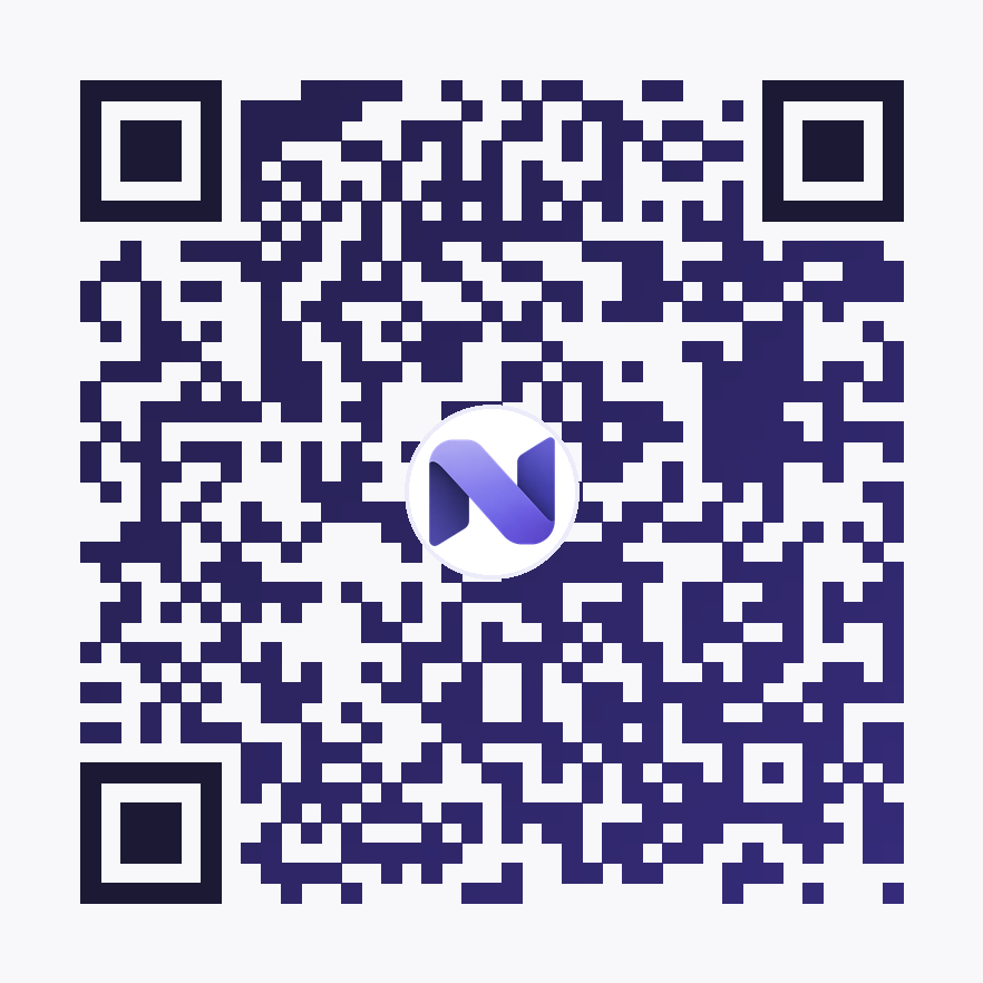 QR code that opens Nuvex Nova on the App Store